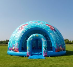 Tent1-4858 Надувной купол Русалка