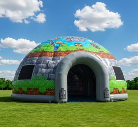 Tent1-4863 Надувной купол Minecraft