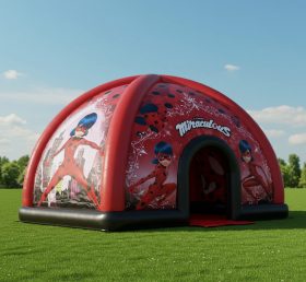 Tent1-4866 Надувной купол Леди Баг и Супер-Кот