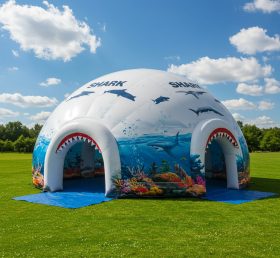 Tent1-4888 Надувной купол Акула