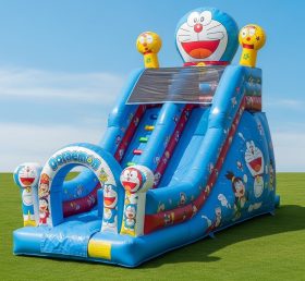 T8-8160 Надувная горка с тематикой Doraemon (Дораэмон)