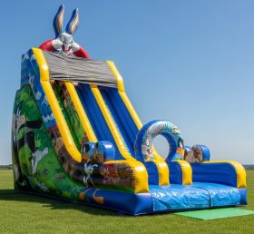 T8-8205 Надувная сухая горка в стиле Looney Tunes