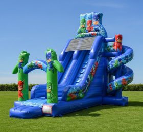 T8-8264 Надувная сухая горка в стиле PJ Masks