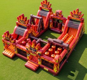 T7-3604 Надувная полоса препятствий Blaze Monster