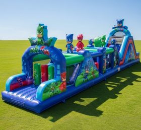 T7-3652 Надувные полоса препятствий Pj Masks