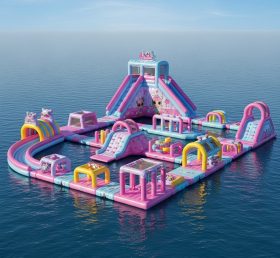 S217 Надувной водный парк в стиле L.O.L. Surprise