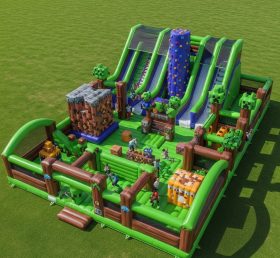 GF2-299 Парковка надувных изделий в стиле Minecraft