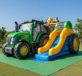 T6-6338 Надувная игровая площадка в стиле монстр-траков