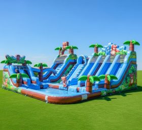 Pool3-241 Водный парк в стиле «Медведи Буни»