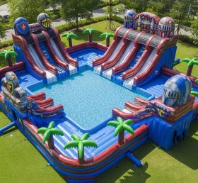 Pool3-292 Водный парк с рыцарской тематикой