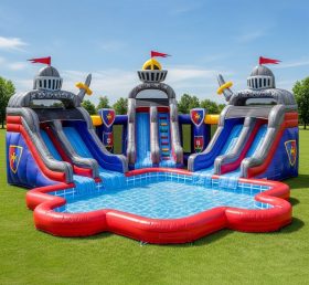 Pool3-293 Водный парк в рыцарской тематике