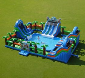 Pool3-322 Водный парк с монстрами