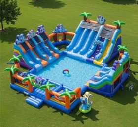 Pool3-329 Водный парк с бассейном в стиле My Little Pony