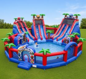 Pool3-354 Водный парк с тематикой Power Rangers