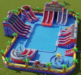 Pool3-386 Водный парк с супергеройской тематикой