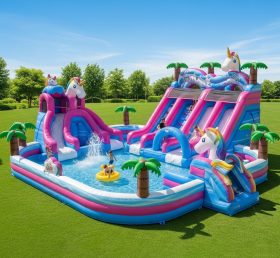 Pool3-421 Водный парк в единороговой тематике