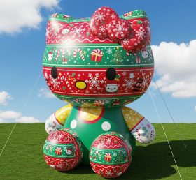 C1-749 Hello Kitty рождественские надувные мультфильмы