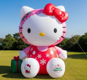 C1-750 Hello Kitty рождественские надувные мультфильмы