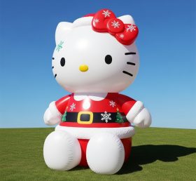 C1-755 надувные рождественские мультфильмы Hello Kitty