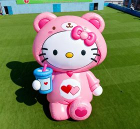 Cartoon3-163 Костюм медвежонка Hello Kitty надувной мультяшный персонаж