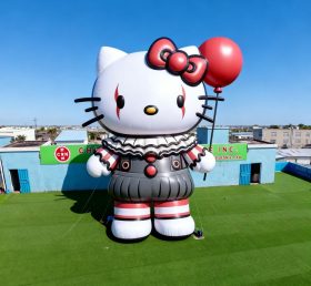 Cartoon3-230 Надувная модель Hello Kitty Pennywise