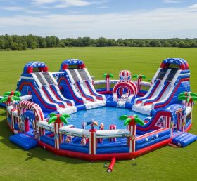 Pool3-429 Американский тематический бассейн аквапарк