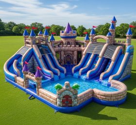 Pool3-439 Водный парк с тематикой королевского замка