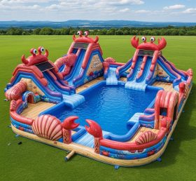 Pool3-447 Водоём-парк с крабовой тематикой