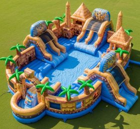 Pool3-461 Бассейн Водный Парк в Египетской Теме