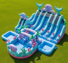 Pool3-490 Водный парк с тематикой русалки