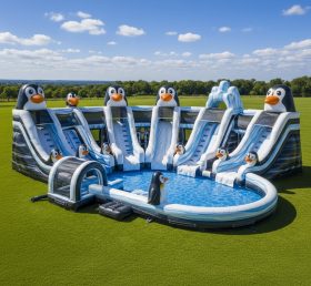 Pool3-509 Водный парк с тематикой пингвинов