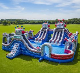 Pool3-520 Водный парк с роботами