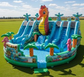 Pool3-525 Водный парк в морском коньке