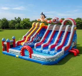 Pool3-560 Водный парк с бассейном в стиле Астробоя