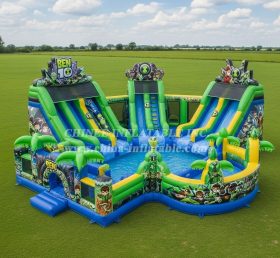 Pool3-571 Водный парк с тематикой Бен 10