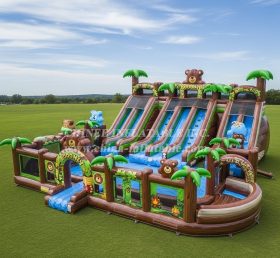 Pool3-580 Водный парк в стиле Медвежьи Братья