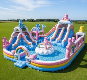Pool3-583 Бассейн-водный парк с тематикой «Заботливые мишки»