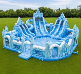 Pool3-604 Водный парк с тематикой Холодного сердца