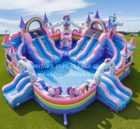 Pool3-647 Водный парк с бассейном в стиле My Little Pony