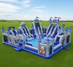 Pool3-651 Водный парк бассейна в стиле Неллы-рыцаря