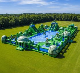 Pool3-656 Водный парк бассейна в стиле Черепашек-ниндзя