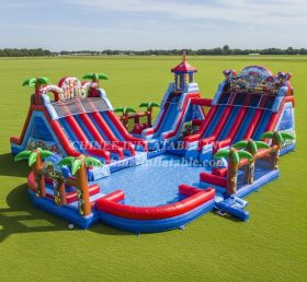 Pool3-660 Водный парк с бассейном в стиле Щенячий патруль