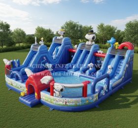 Pool3-686 Бассейн с тематикой Снупи Водный Парк