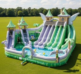 Pool3-730 Водный парк с бассейном в стиле Феи Динь-Динь