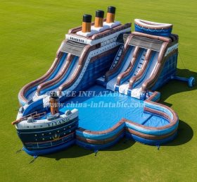 Pool3-731 Водный парк с тематикой «Титаник»