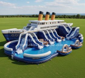 Pool3-732 Водный парк с темой «Титаник»