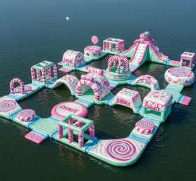 S413 Надувной Водный Парк в Кондитерской Тематике