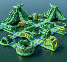 S428 Надувной Водный Парк с Темой Крокодила