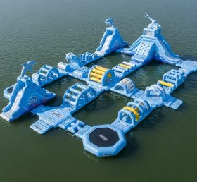 S439 Надувной Водный Парк с Темой Дельфина