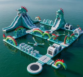 S443 Надувной Водный Парк в Драконьей Тематике